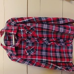 Plaid Long Sleeve Shirt
